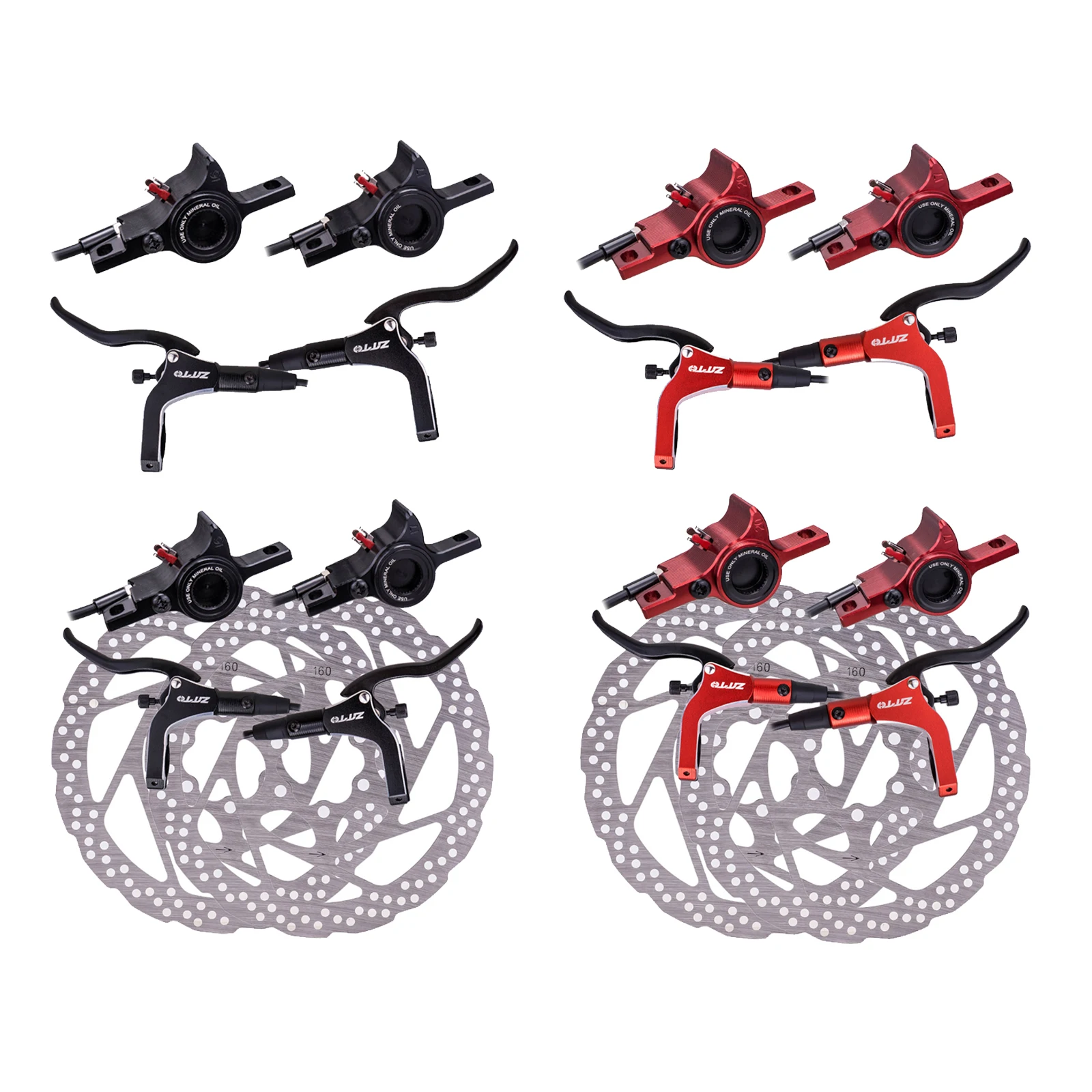 

Oil Brake Upgrade Kit Bicycle Brake Hydraulic Disc Brake Mountain Bike MTB Brake Oil Brake Cycling Accessories