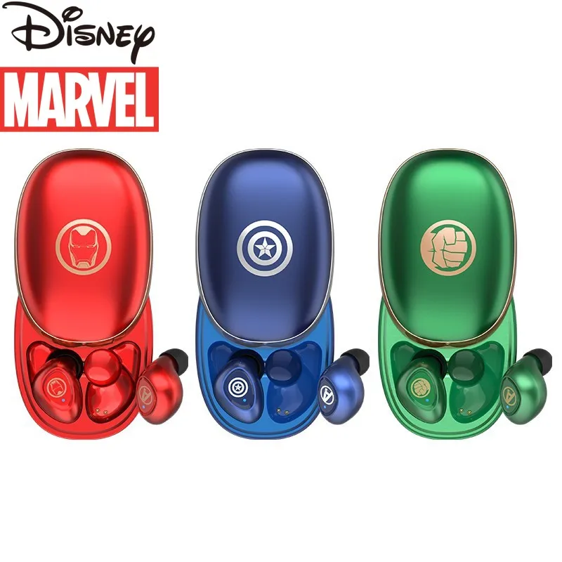 

Marvel Original Slide-out Mini Lightweight and Cool Bluetooth Headset TWS5.0 Stereo HIFI Sound Quality Portable Sports Headset