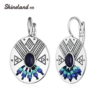 indian jewelry boho earrings beads resin stone carved drop ethnic earrings new brincos for women fashion accessories