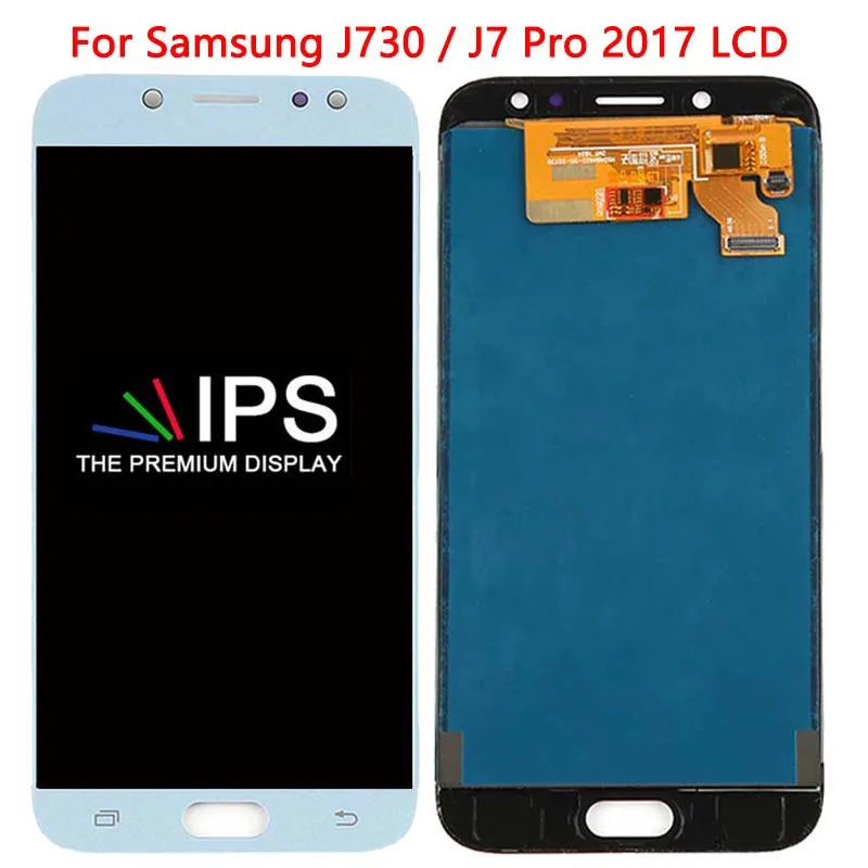 ЖК дисплей с дигитайзером в сборе 5 дюйма для Samsung Galaxy J7 Pro 3017 J730 J730F J730M|Экраны