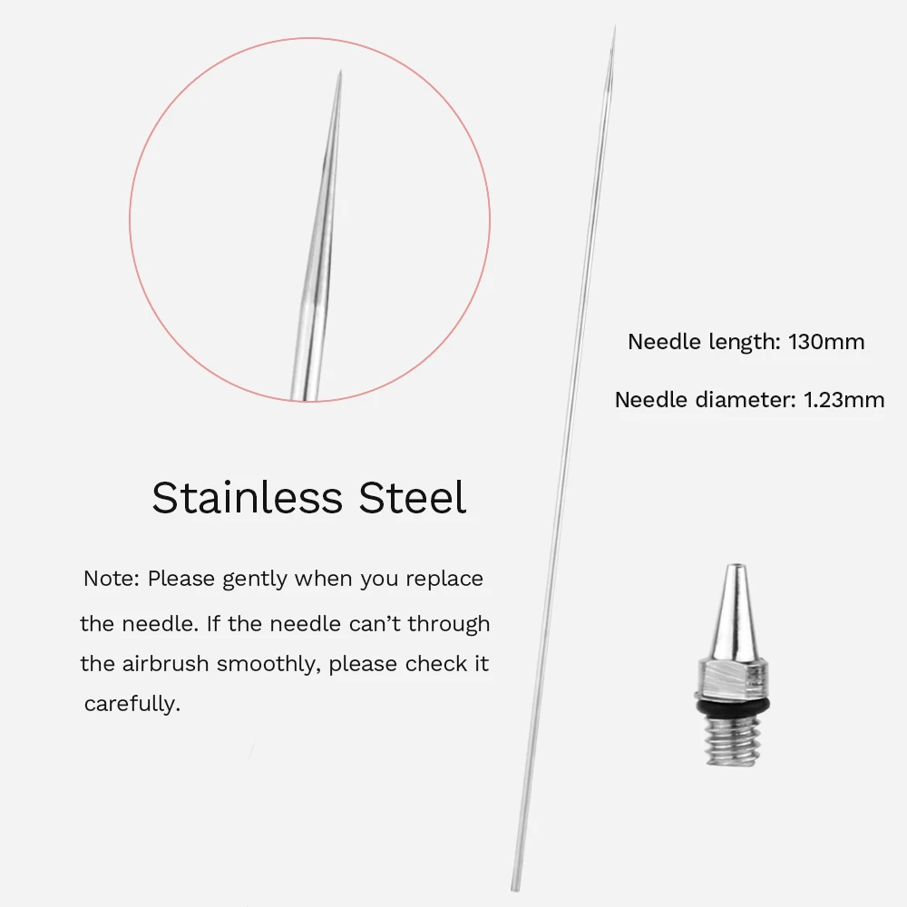 Набор инструментов для очистки аэрографа краскопульт чистки стекла и банок с