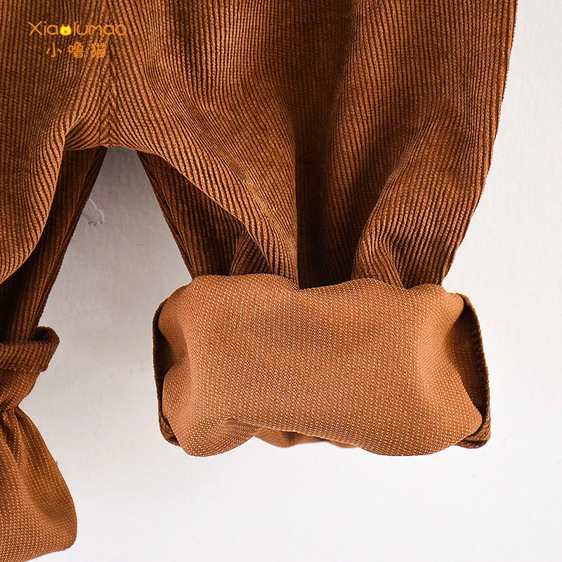 Льняные брюки для мальчиков брюки-фонарики 2020 хлопок маленьких девочек детская