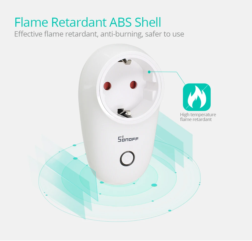 SONOFF S26/MINI/Basic Wifi умная розетка беспроводной штекер переключатель EU-E/EU-F/UK/US/AU 220V 10A работа с Google Home Automation Alexa