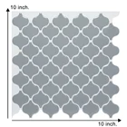 Серая Тыква стильная самоклеящаяся Настенная Наклейка с 3D эффектом водонепроницаемые наклейки хлебобулочное украшение, которая шелушится и приклеивается обои