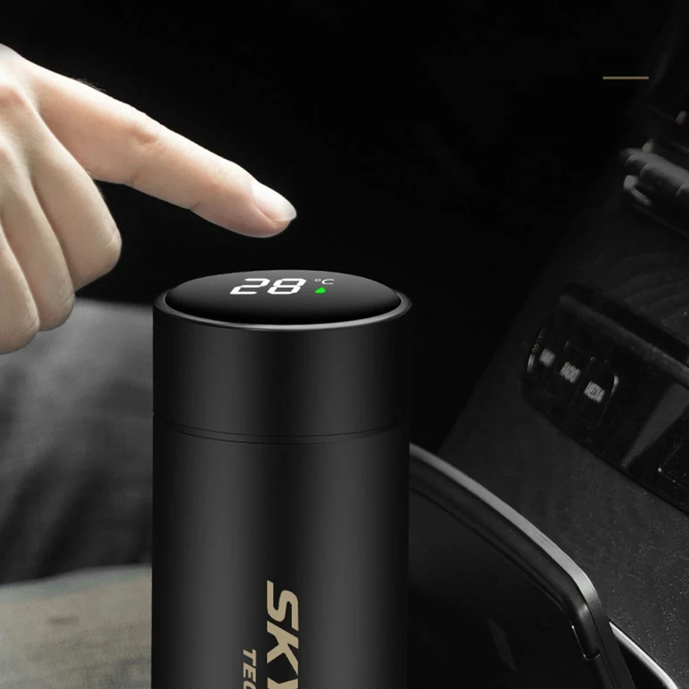 Автомобильная бутылка для воды из нержавеющей стали термосы кофейная чашка