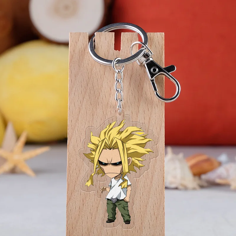 

Anime Keychain My Hero Academia Acrylic Keychain Midoriya Izuku Bakugo Katsuki Transparent Pendant Accessories Cute Cartoon Gift