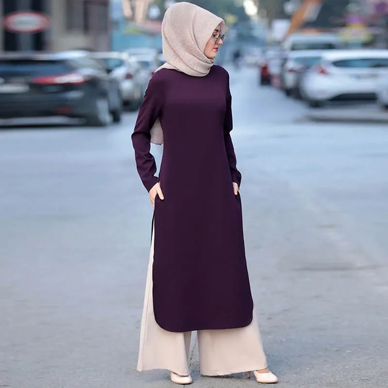 Новый стиль африканская мусульманская абайя халат Женская мода из двух частей длинный Малайзийский турецкий костюм вечернее платье