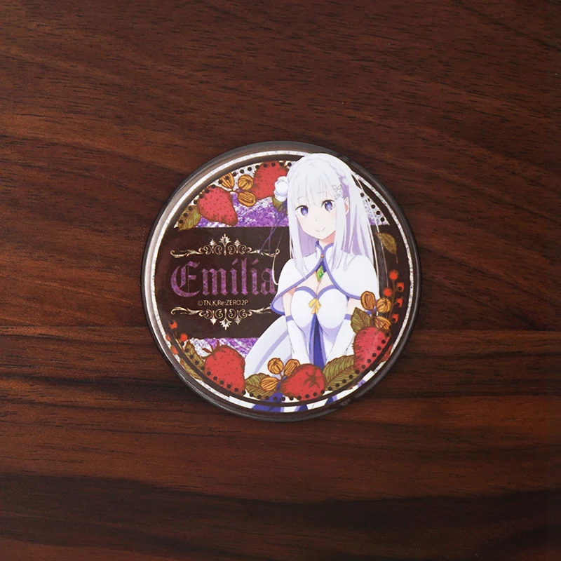 Rezero аниме Рем Ram Emilia Re:Zero kara Hajimeru Isekai Seikatsu Relife металлический значок брошь булавки |