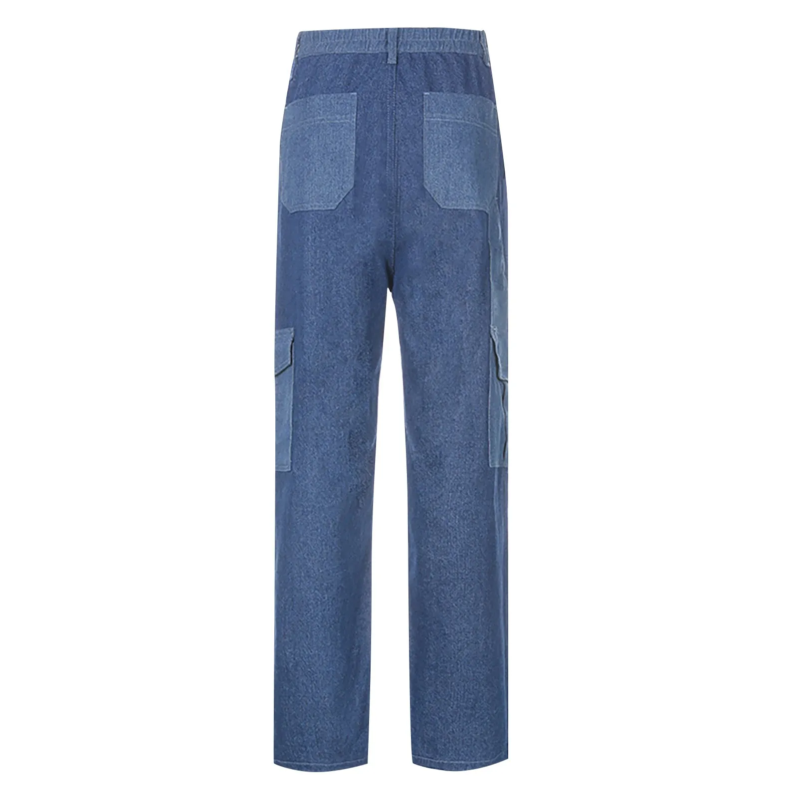 Женские джинсы SAGACE с карманами брюки высокой посадкой несколькими однотонные