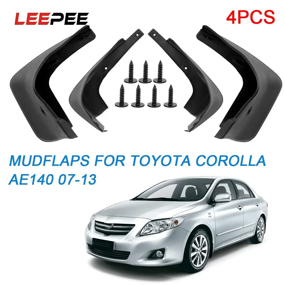 4 шт./компл. Автомобильные Брызговики для Toyota Corolla AE140 2007-2013 | Автомобили и