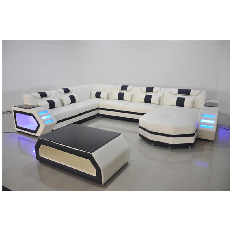 Топ Натуральная кожа оптовая продажа мебель для гостиной дешевый кожаный