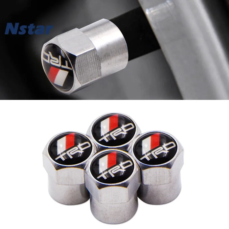 Nstar 4 шт./компл. ТРД колеса автомобиля сплава вентиль крышка запасные части для
