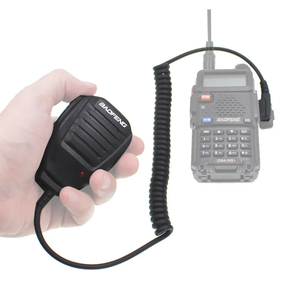 4 шт. оригинальный микрофон BF-H14-K1 для BAOFENG UV-5R BF-888S UV-82 TH-UV8000D KG-UVD1P к разъем