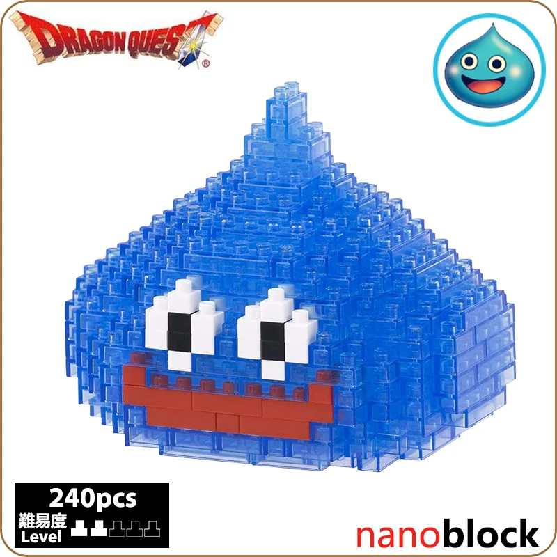 Dragon Quest nanoblock slime Square IX nano-block Slime Размер L 240 шт. | Игрушки и хобби