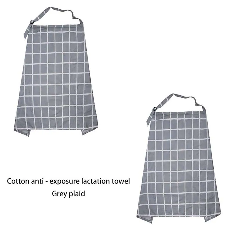 

Apron Nursing Cotton Breathable Mother Breastfeeding Cover Anti-Glare Nursing Towel Adjustable Apron Outdoors Nursing Cloth