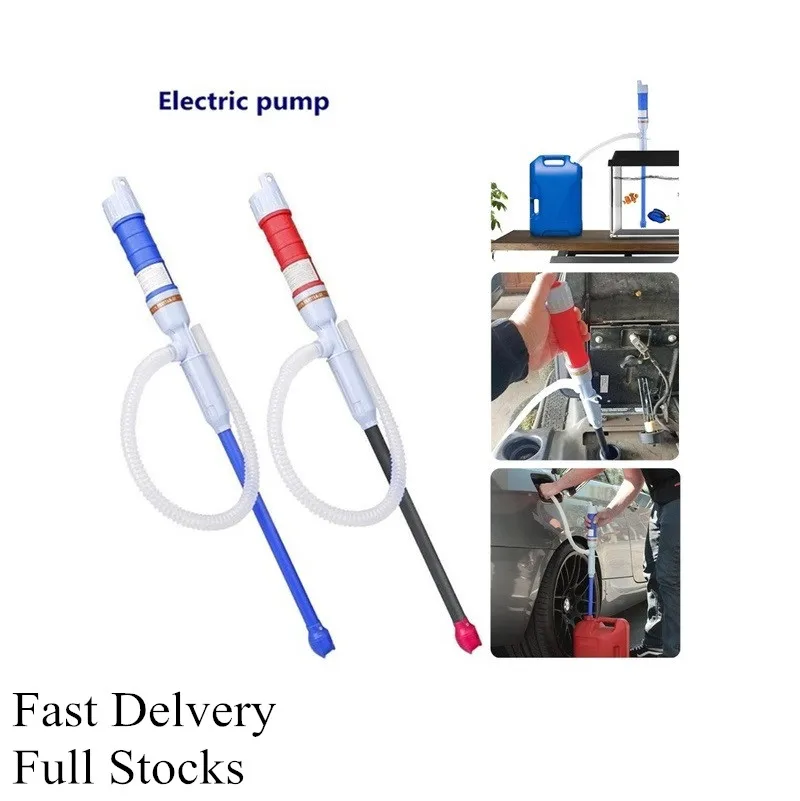 Портативный ручной насос для перекачки жидкости работающий от аккумулятора