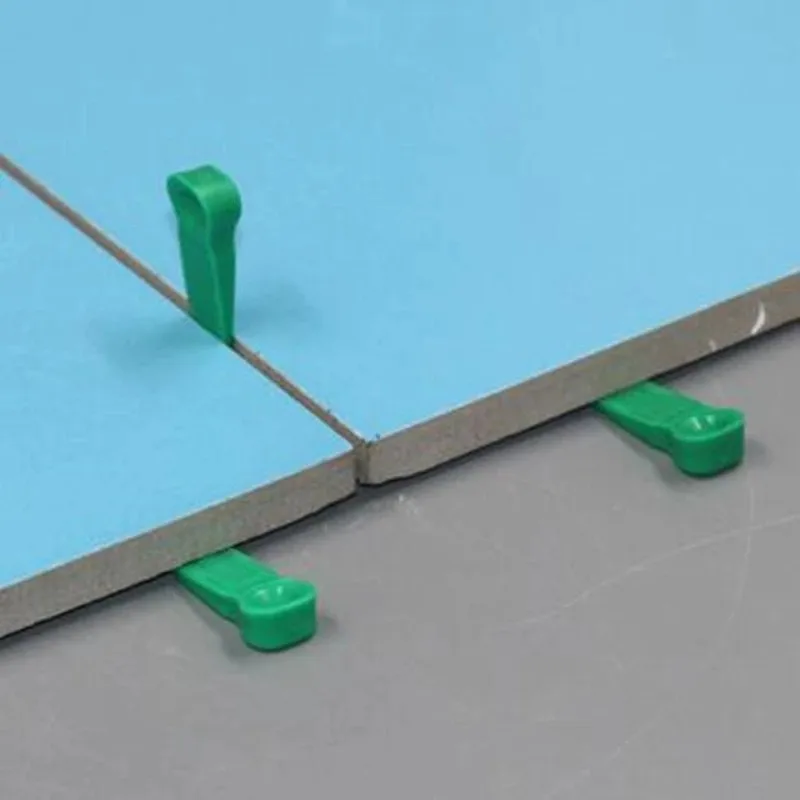 

Tiling Tile Spacers Tool Wall 100Pcs Clips Flooring Plastic Positioning