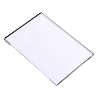 10pcs a4 clear acrylic wall mount picture photo sign holder with tape adhesive for office home store restaurant