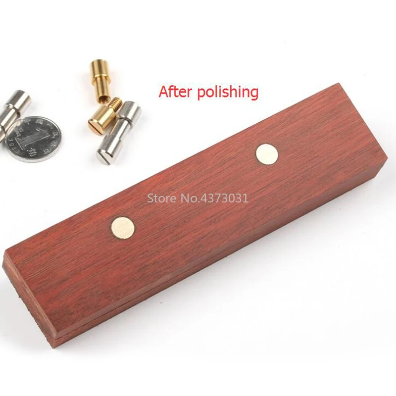 Болты из латуни/нержавеющей стали 10 шт. крепежные винты для рукоятки ножа сделай