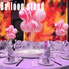 Подставка для воздушных шаров в комплекте, подставка для воздушных шаров, включая Настольный держатель, прочный и многоразовый, для дня рождения, свадебной вечеринки