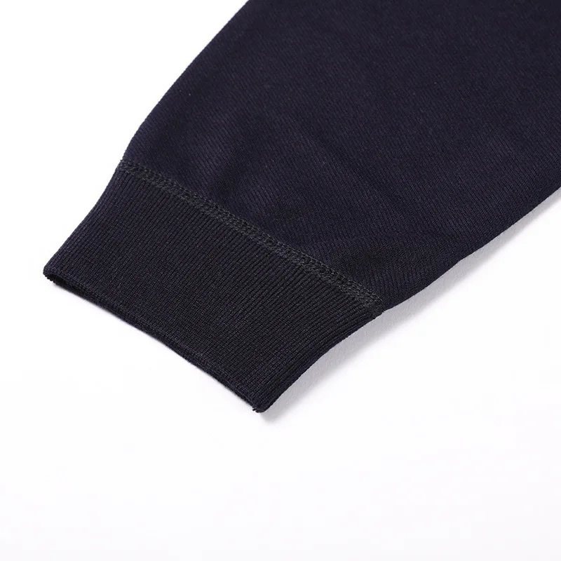 

SOUL OF TIGER European Spring Tops Male Casual V-Neck Tee Shirts Mens Vintage Striped Fake Two Piece Tshirts Knitted Clothing