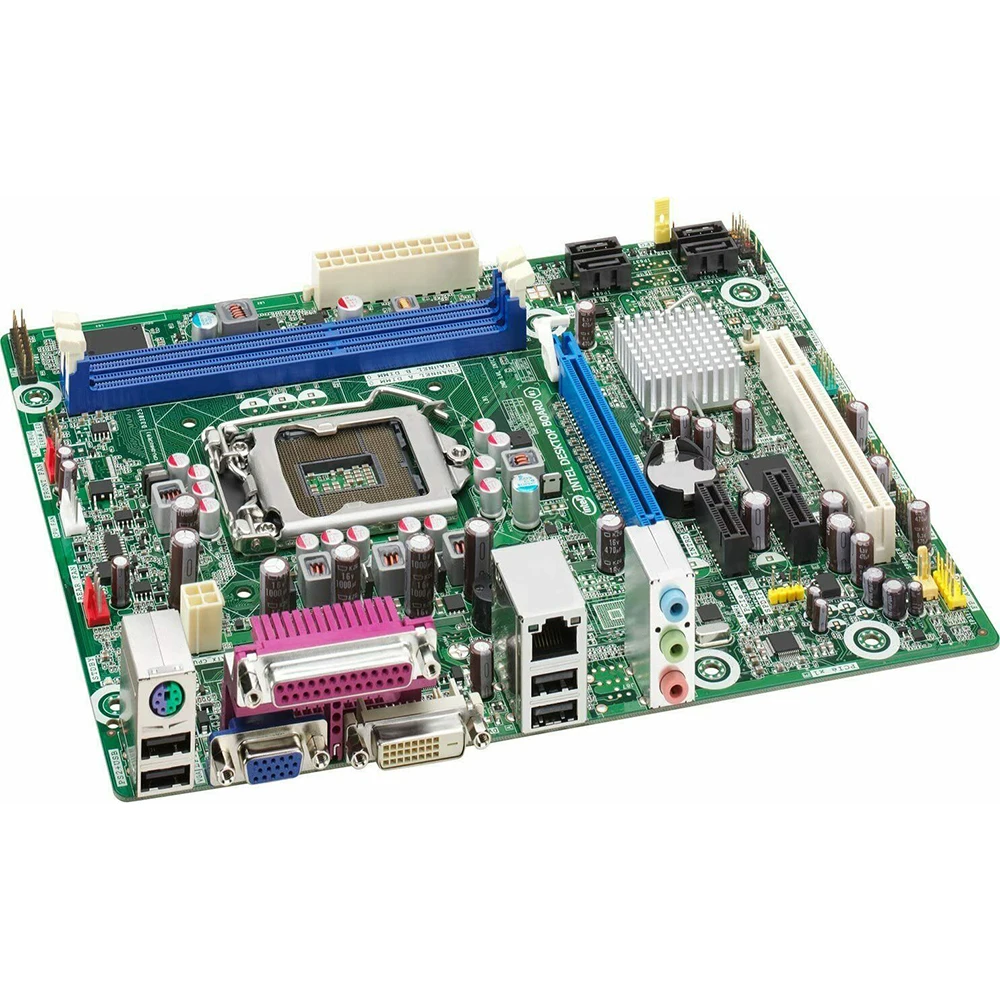100% рабочая материнская плата для настольного компьютера Intel DH61CR LGA1155 H61 полностью