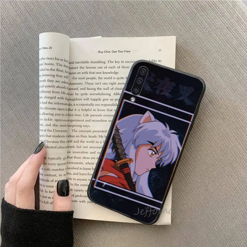 

Inuyasha Japan Anime Phone Case For Samsung galaxy S note 7 8 9 10 20 fe edge A 6 10 20 30 50 51 70 lite plus Soft Funda