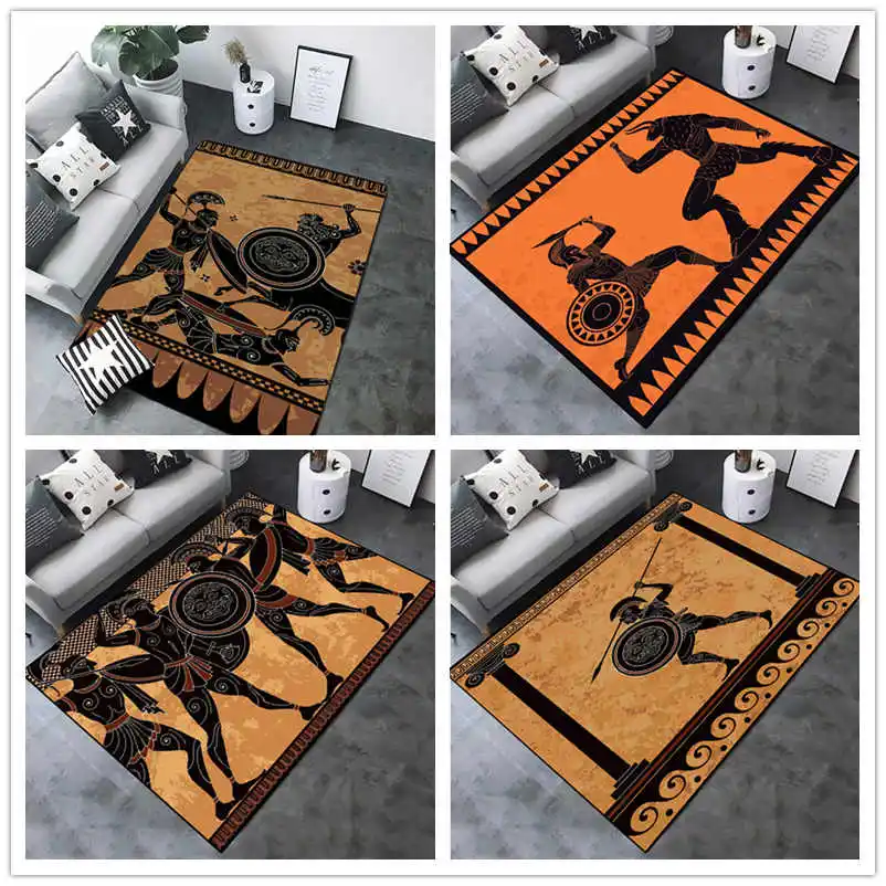 

Ancient greece Centaur Greek Mythology Area Rug Decorative Floor Rug Carpet rugs and carpets for home living room faux fur rug