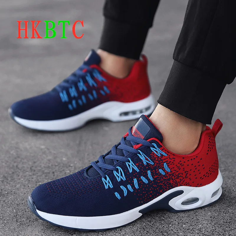 Мужские кроссовки для бега беговые ультра-светильник фитнеса дышащие