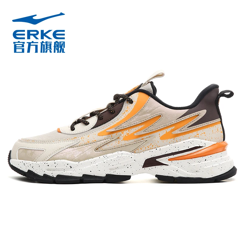 

Erke sports shoes men's new autumn / winter 2020 Guochao shock absorption men's running shoes