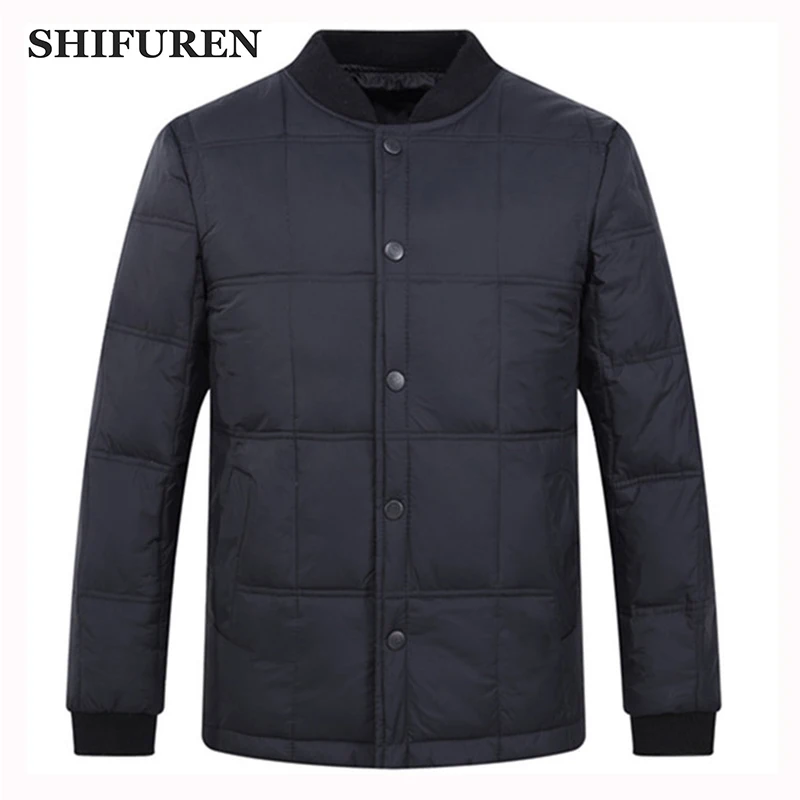 

Куртка мужская зимняя Ультралегкая на белом утином пуху с длинным рукавом