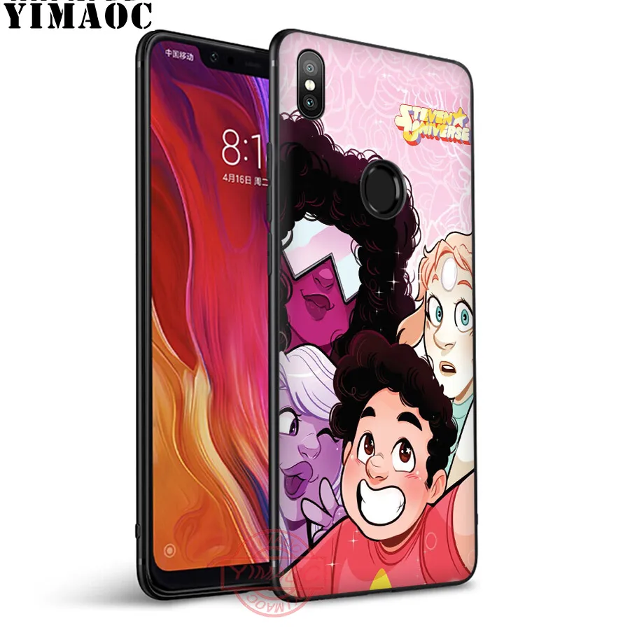 YIMAOC Cartoon Steven Universe Soft Case for Xiaomi Mi 10 9 8 SE 6 A1 A2 A3 Lite F1 9T Pro CC9E Max 3 | Мобильные телефоны и