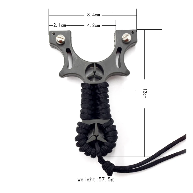 Resin Laser Slingshot Infrared High Precision Flat Rubber Band Screw Clip Design Outdoor Hunting Shooting Special Catapult | Спорт и