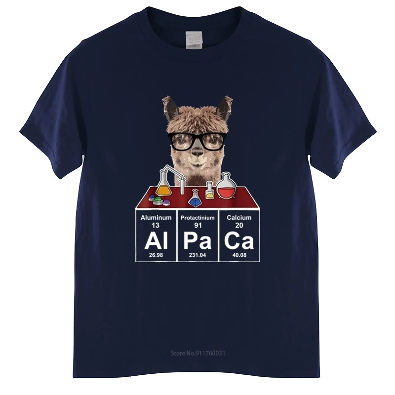 Новое поступление Мужская футболка модная рубашка с надписью Love Alpaca подарок