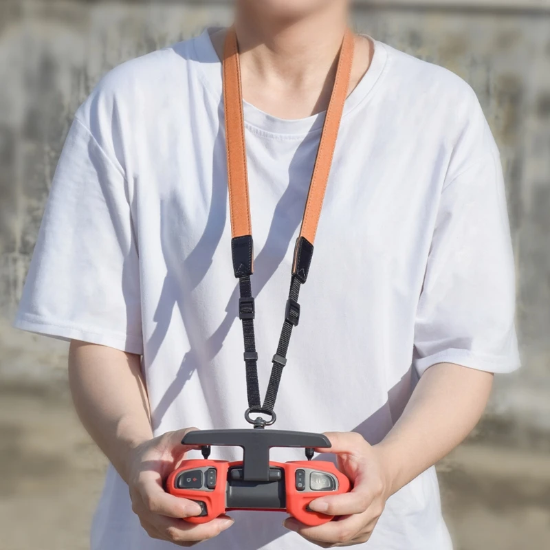 

2021 New Anti-lost Lanyard Durable Neck Strap Protective Soft Silicone Cover Compatible with FPV Combo Drone Accessories