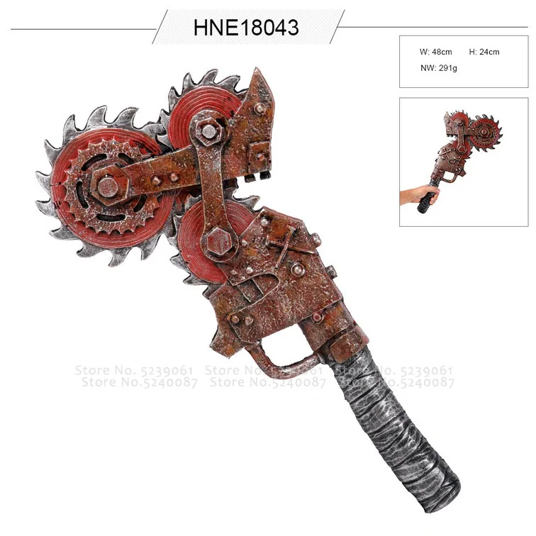 Маскарадное оружие на Хэллоуин пиратский реквизит для косплея Тора молота