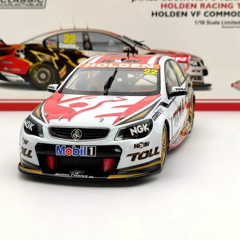 Классические 1:18 для James Courtney's 2013 Toll Holden VF Commodore #22 NO.18535 модели литья под