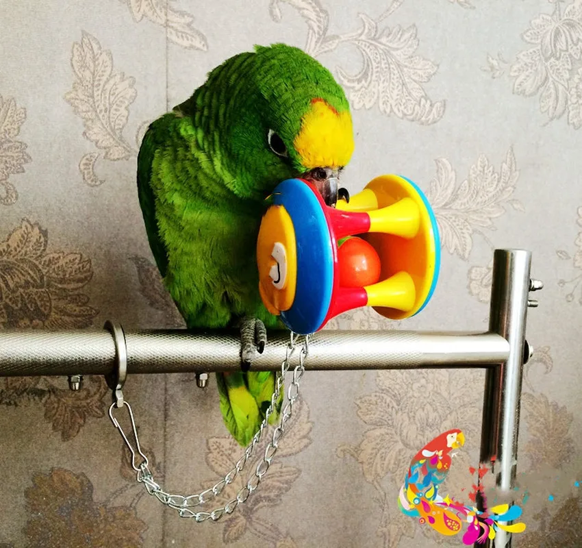 1 шт. игрушка-попугай для домашних животных | Дом и сад
