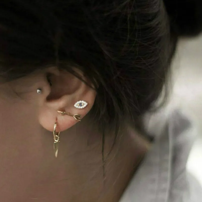 1 комплект модные женские круглые металлические богемные серьги