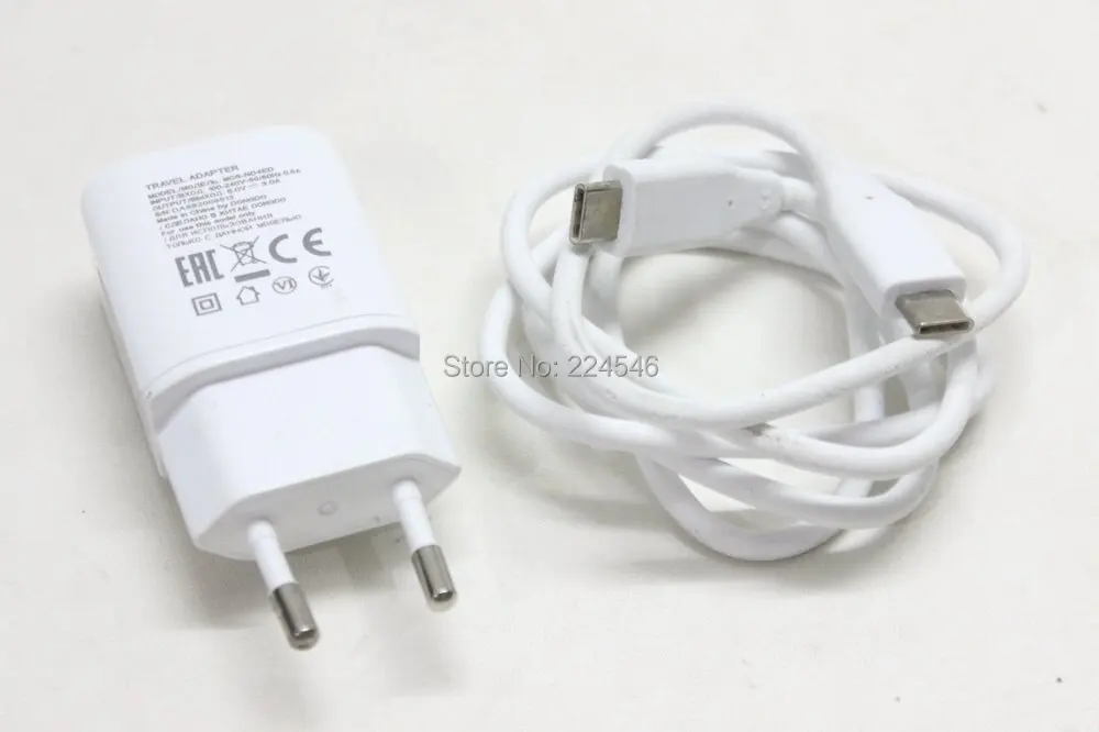 Адаптер для быстрой зарядки стандарта ЕС оригинальный адаптивный кабель Type c LG
