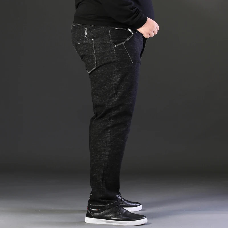 Оригинальные мужские повседневные модные классические джинсы с эластичным