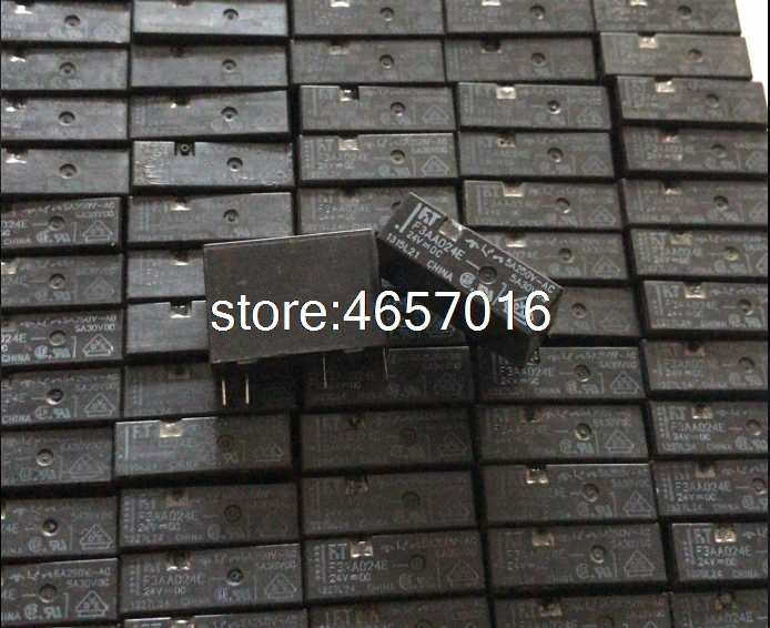 10 шт./лот Оригинальное FT реле FTR F3AA024E 24V 24VDC нормально разомкнутый DC24V4PIN 5A