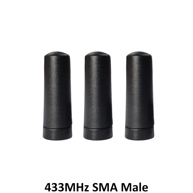 Grandwisdom 5p 433MHz Antenna 2.15dBi SMA Male Connector Mini Size 433MHz IOT antena directional for wireless Lorawan watermeter