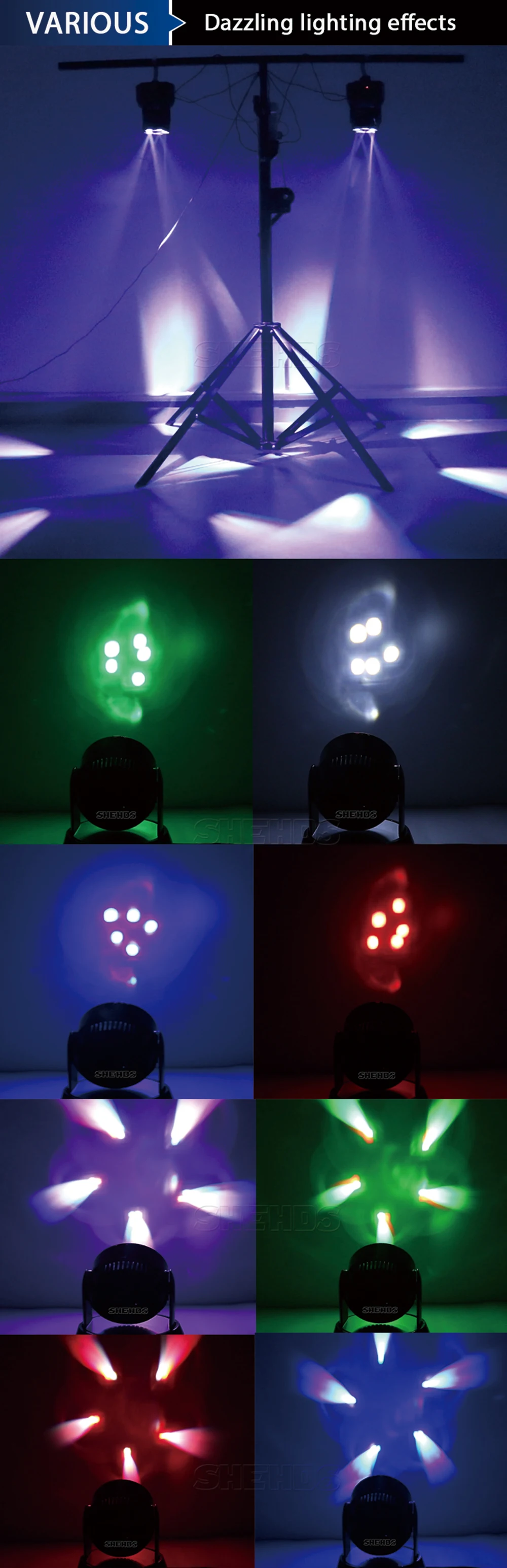 Светодиодный луч+ мыть пять глаза пчел 5x12 Вт RGBW DMX512 сценический эффект освещение для DJ диско вечерние свадебные украшения ночной клуб и бар