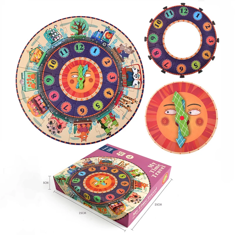 

Milu парные мозаичные цифровые когнитивные многофункциональные креативные часы для детей для мужчин обучающие игрушки для интеллекта