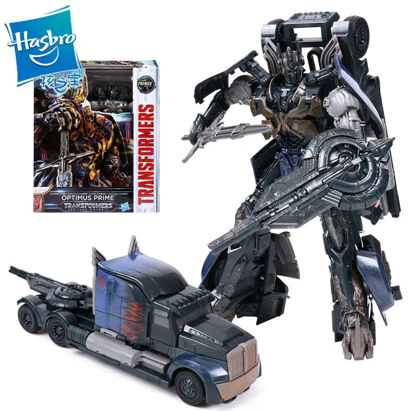 Hasbro Трансформеры фильм Ограниченная серия Оптимус Прайм фигурка повреждения руководство L-Class модели игрушки