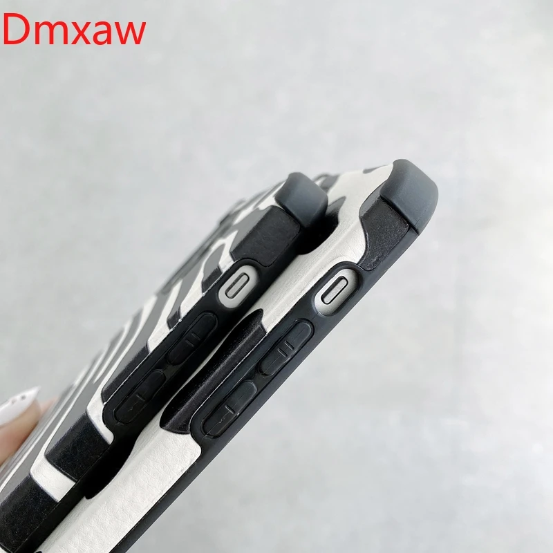 Модные чехлы для телефонов с животным рисунком iPhone 12 11 Pro Max mini XS XR X 8 7 6 6S Plus SE 2020