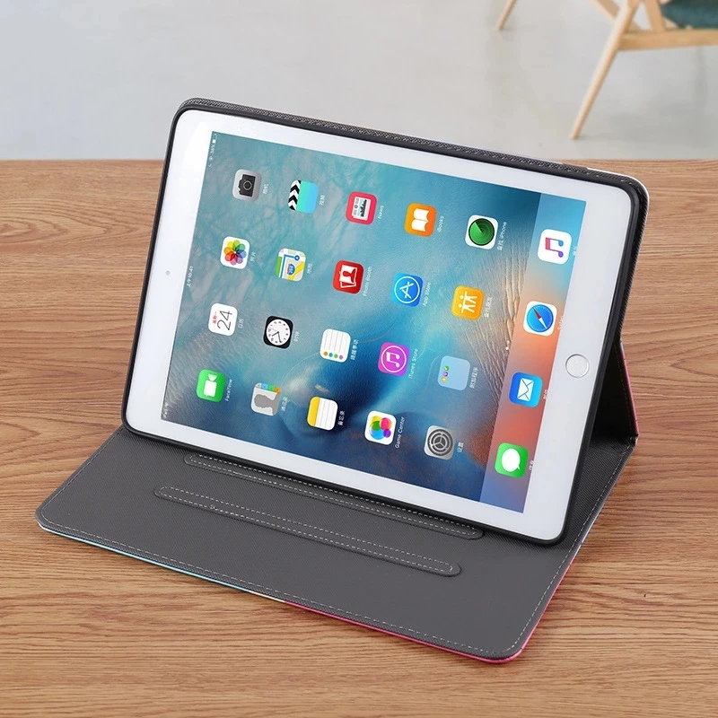 Мягкий черный чехол с изображением милой собаки для iPad Air 1/2 Новый Pro 10 5 mini Auto Wake