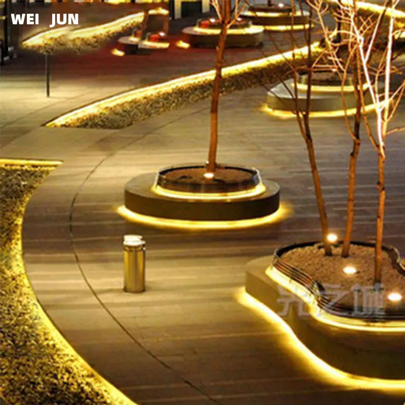 Светодиодная неоновая лента 360 ° гибсветодиодный светодиодная 220 В несколько