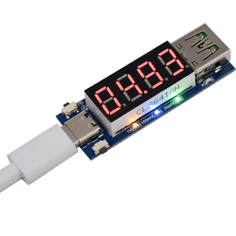 Быстрое зарядное устройство Type C USB напряжение и ток тестер детектор триггера
